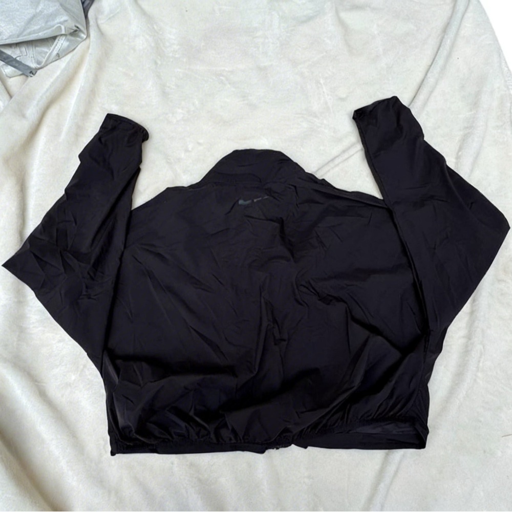 Nike  Black Mesh Jacket Sz L